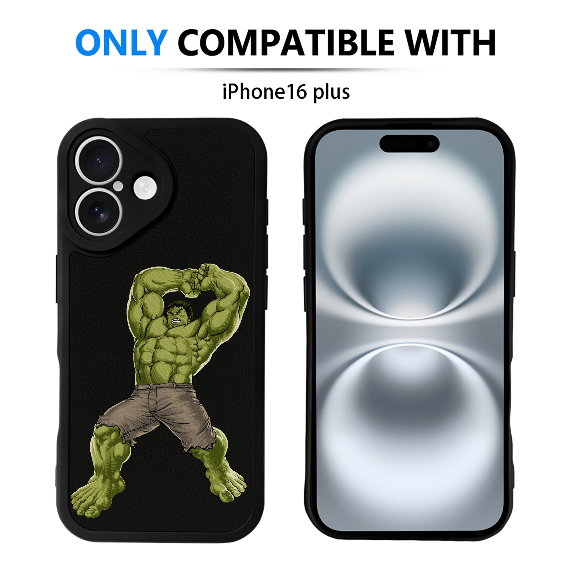 （画像用） アベンジャーズ The Avengers 【iPhone 16シリーズ対応】シリコンスマホケース（レザー調） 材質：シリコン